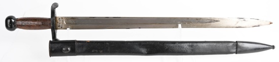 JAPANESE SIDEARM SHORT SWORD 1873 DATED BLADE