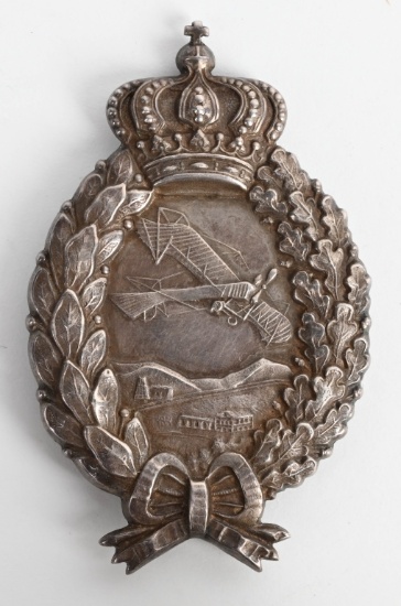 WWI German Bavarian Pilot Badge by Carl Poellath