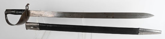 CIVIL WAR BRITISH 1859 NAVAL CUTLASS BAYONET