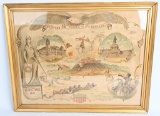 WW1 US ARMY CHRISTMAS 1919 POSTER 3RD ARMY WWI