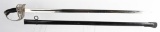 WW1 IMPERIAL GERMAN M89 PATTERN SWORD W SCABBARD