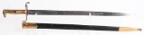 WW1 S 71 COMBAT BAYONET WITH ENGRAVED BAYONET