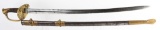 CIVIL WAR STAFF AND FIELD OFFICERS SWORD