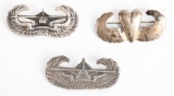 WWII US PARATROOPER JUMP GLIDER JUMP WINGS LOT WW2