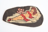 WWII US ARMY AIR CORPS FLIGHT JACKET INSIGNIA CUT