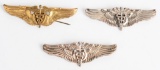WWII US ARMY FLIGHT SURGEON 3 INCH WING LOT WW2