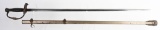 M1860 STAFF OFFICERS SWORD and SCABBARD