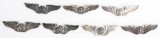 WWII US ARMY AIR CORPS AIR CREW WING LOF OF 7 WW2