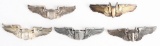 WWII US AIR CORPS PILOT AERIAL GUNNER WING LOT 5