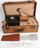 WWII US NAVY ASTRO COMPASS Mk. II IN CASE