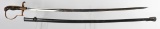 WWII NAZI GERMAN DOVE HEAD OFFICERS SWORD WW2
