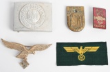 WWII NAZI GERMAN INSIGNIA LOT LUFTWAFFE HEER WW2
