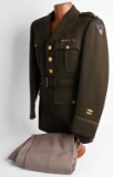 WWII AIR CORPS BULLION 9TH AIR FORCE UNIFORM WW2