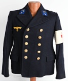 WWII NAZI GERMAN KRIEGSMARINE MEDICAL TUNIC WW2
