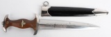 WWII NAZI GERMAN NSKK M33 DAGGER RZM M7/13 WW2