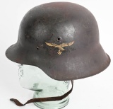 WWII NAZI GERMAN LUFTWAFFE M42 HELMET NS62 w LINER