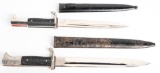 WII NAZI GERMAN DRESS BAYONET LOT OF 2 WW2
