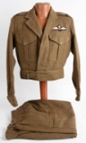 WWII CANADIAN PILOTS NAMED UNIFORM GROUPING WW2