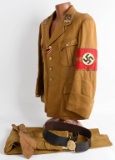 WWII NAZI GERMAN NSDAP CELL LEADER UNIFORM GROUP