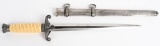 WWII NAZI GERMAN HEER OFFICER'S DAGGER WW2