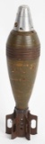 WWII US M43A1 81 MM MORTAR ROUND DATED 1942