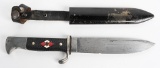 WWII NAZI GERMAN HITLER YOUTH HJ HIKE CAMP KNIFE