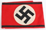 WWII NAZI GERMAN WAFFEN SS MEMBER'S ARMBAND WW2