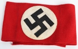 WWII NAZI GERMAN NSDAP ARMBAND IN WOOL N/MINT Ww2
