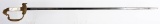 WW1 IMPERIAL GERMAN BAVARIAN DIPLOMATIC SWORD WWI