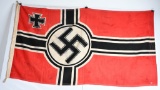 WWII NAZI GERMAN KRIEGSMARINE BATTLE FLAG 100X170