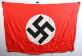 WWII NAZI GERMAN NSDAP WALL FLAG MINT WW2