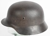 WWII NAZI GERMAN M40 COMBAT HELMET SE64 W/ LINER