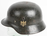 WWII NAZI GERMAN M40 SD WEHRMACHT HELMET W/ LINER