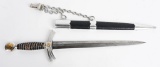 WWII NAZI GERMAN 1ST MOD. LUFTWAFFE DAGGER HORSTER