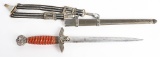 WWII NAZI GERMAN LUFTWAFFE OFFICERS DAGGER WW2