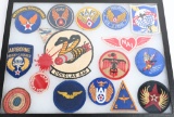 WWII US ARMY AIR CORPS SQUADRON PATCH WASP LOT 17