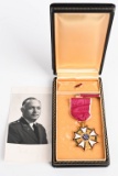 NAMED CASED LEGION OF MERIT MEDAL US ARMY COLONEL