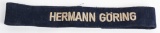WWII NAZI LUFTWAFFE Hermann Göring CUFFTITLE WW2