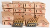 WWII 8MM NAZI 17 BOXES OF AMMO LOT 1938 DATED WW2