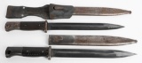 WWII NAZI GERMAN K-98 BAYONET LOT OF 2 WW2