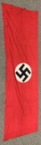 WWII NAZI GERMAN NATIONAL PARTY FLAG WW2