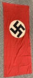 WWII NAZI GERMAN NATIONAL PARTY FLAG WW2