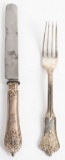 KAISER WILHELM DINNER SERVICE FORK AND KNIFE