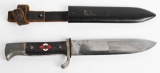 WWII NAZI GERMAN HITLER YOUTH HJ HIKE CAMP KNIFE