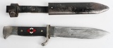 WWII NAZI GERMAN HITLER YOUTH HJ HIKE CAMP KNIFE
