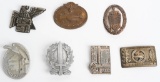 WWII NAZI GERMAN SA NSDAP NSFK TINNIE LOT