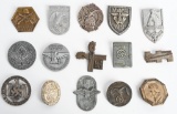 WWII NAZI GERMAN LARGE NSDAP SA HJ TINNIE LOT WW2