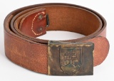 WWII NAZI SLAVE STATE SLOVAKIAN BELT & BUCKLE WW2
