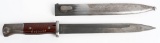 WWII NAZI GERMAN K98 COMBAT BAYONET MATCHING WW2