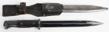 WWII NAZI GERMAN K98 COMBAT BAYONET MATCHING WW2